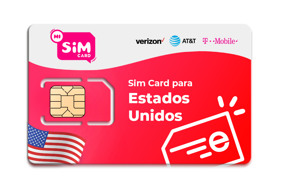 CHIP SIM CARD ESTADOS UNIDOS USA